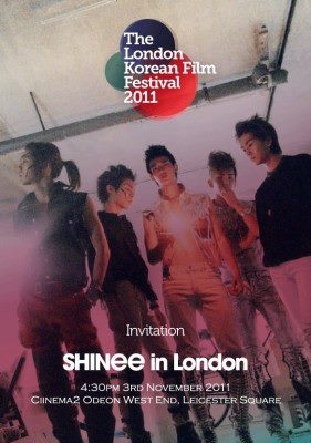 SHINee London Korean Film Festival poster