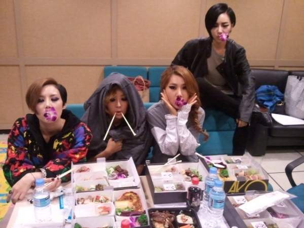 Brown Eyed Girls 自拍