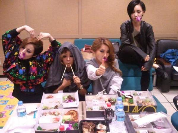 Brown Eyed Girls 自拍