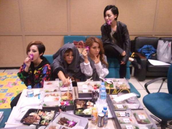Brown Eyed Girls 自拍