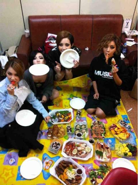 Brown Eyed Girls 自拍