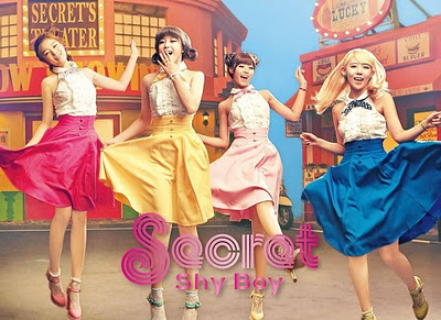 Secret "Shy Boy" 日文版封面 A