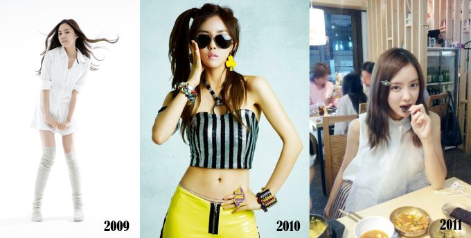T-ara 孝敏 越來越瘦 T-ara 孝敏 越來越瘦
