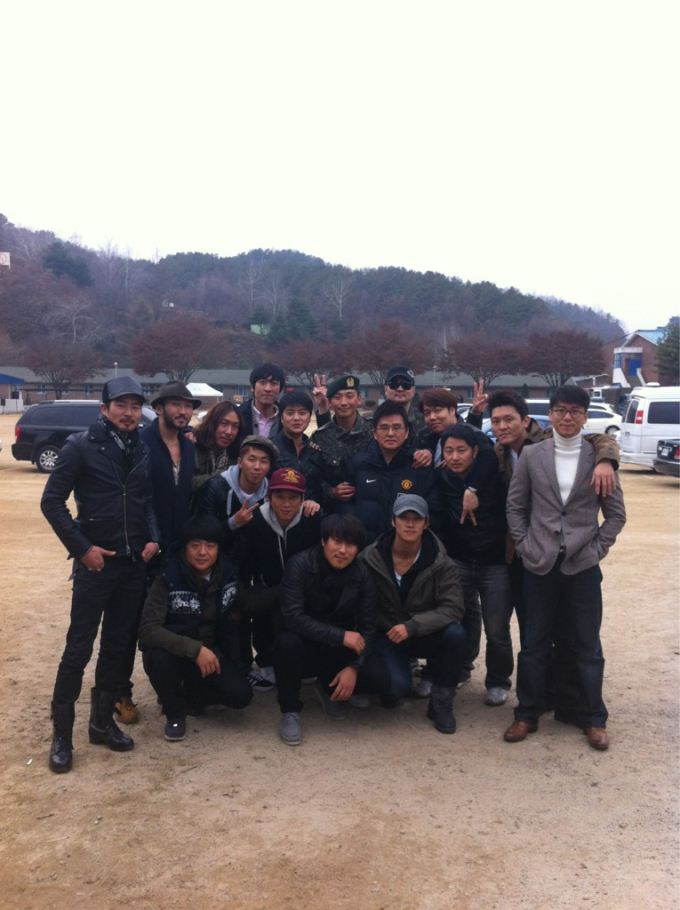 RAIN 當兵後第一次的面會日 RAIN 當兵後第一次的面會日