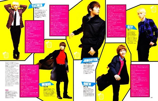 SHINee 日雜 SPUR 
