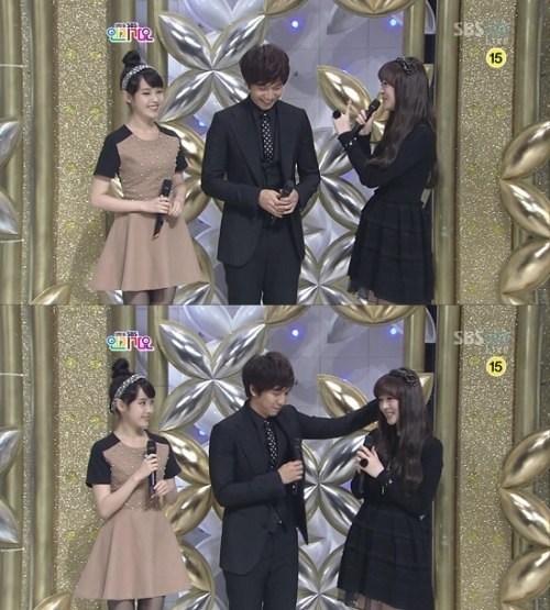 Sulli & 李昇基上人氣歌謠