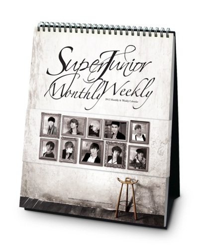 Super Junior 官方2012桌曆 Super Junior 官方2012桌曆