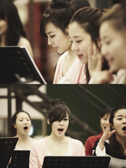 Tiffany practice for 'Fame'