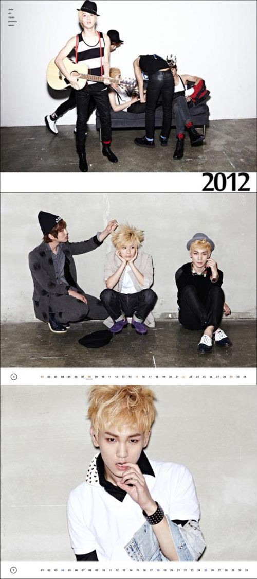 SHINee 2012 年曆