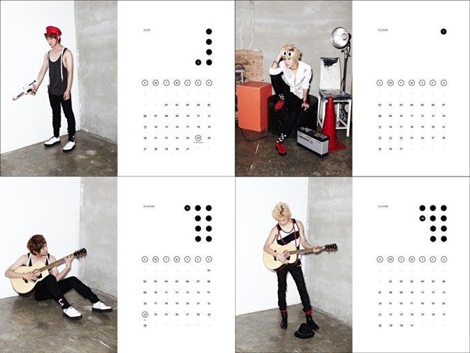SHINee 2012 年曆