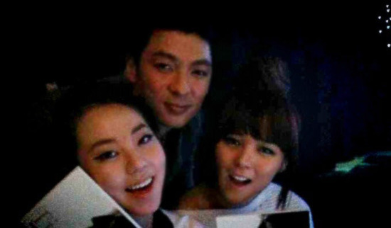 tim和wondergirls的合照