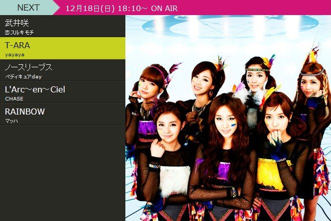 T-ara Music Japan T-ara Music Japan