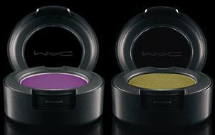 M.A.C 時尚焦點小眼影 紫色與綠色
