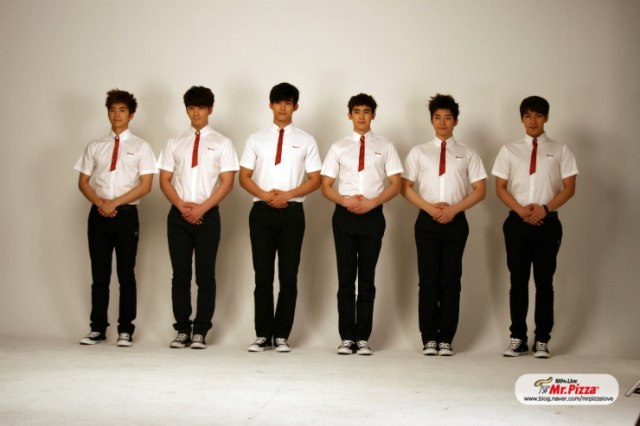 2PM Mr Pizza 代言