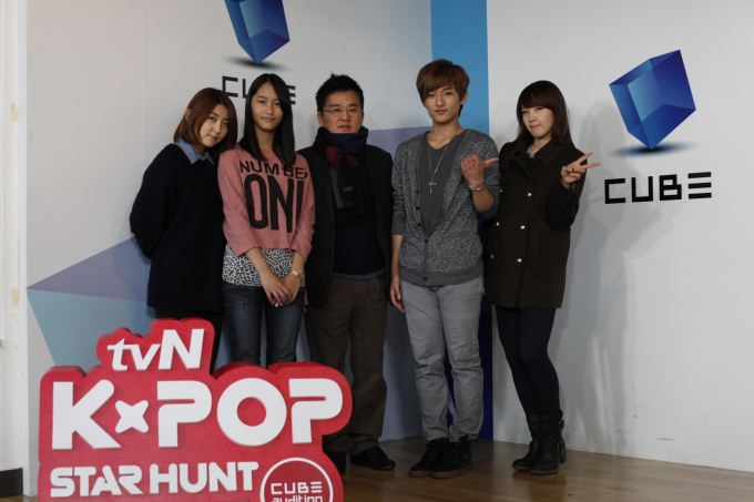 4 Minute tvN「K- POP獵星行動」台灣參賽者合照