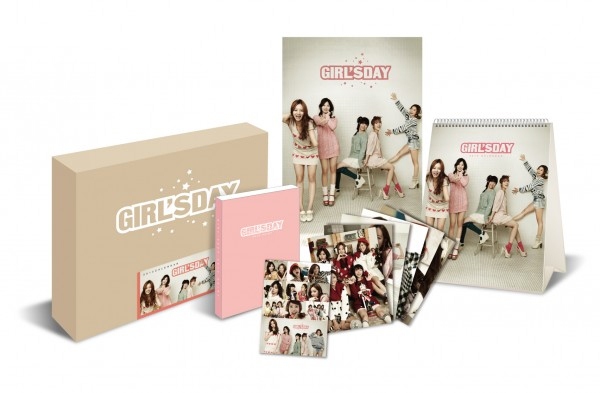 Girl's Day 2012 年曆組