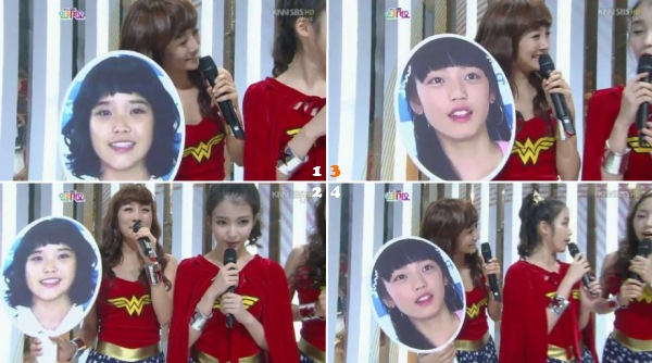 IU & 具荷拉的試鏡照