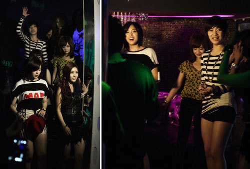 T-ara Lovey Dovey MV 側拍