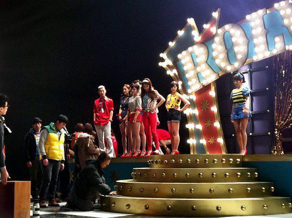 T-ara Roly Poly 日版 MV 側拍