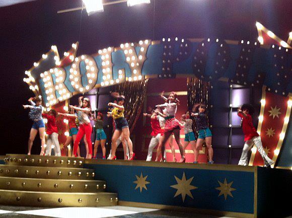 T-ara Roly Poly 日版 MV 側拍