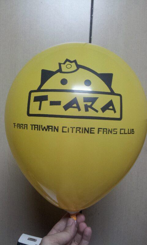 T-ara 應援氣球
