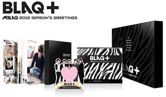 MBLAQ 2012年曆