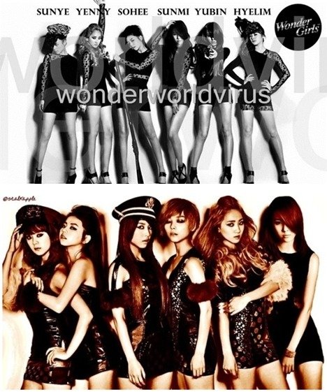 六個人的 Wonder Girls