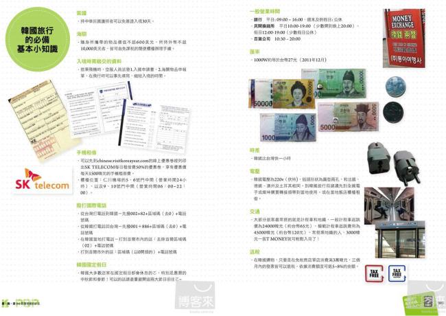 跟著韓劇趴趴走 內頁小知識 跟著韓劇趴趴走 內頁小知識