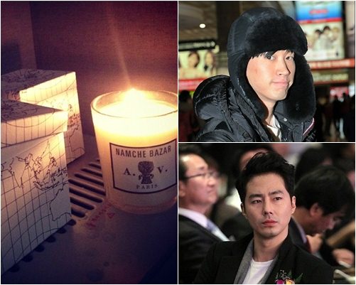 趙寅成送Tablo 的蠟燭 趙寅成送Tablo 的蠟燭