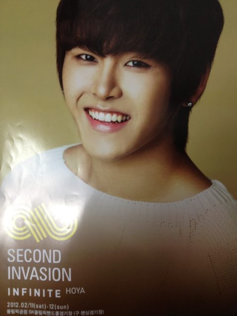 INFINITE Hoya 演唱會海報
