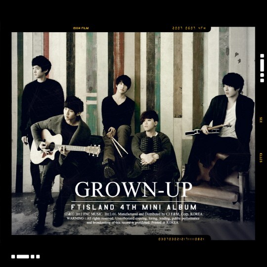 FTIsland Grown-Up 封面 (KPOPN)