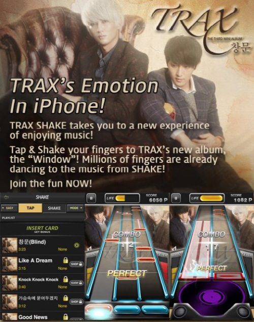 TRAX iphone app
