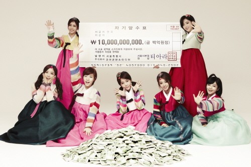 T-ara 的新年問候！