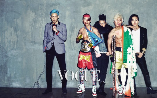 BIGBANG x Vogue Korea 2012 March
