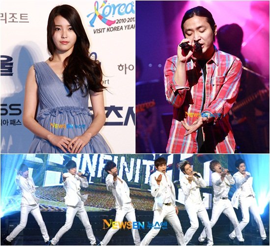 INFINITE, IU & Verbal Jint INFINITE, IU & Verbal Jint