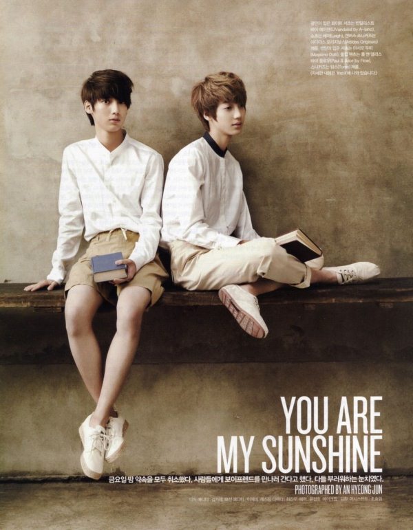 Vogue Girl (March.) ─ 光旻 & 容旻 Vogue Girl (March.) ─ 光旻 & 容旻