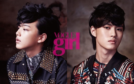 李敏豪 呂珍九 VOGUE GIRL 畫報