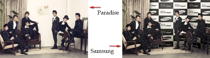 INFINITE Paradise vs. Samsung INFINITE Paradise vs. Samsung