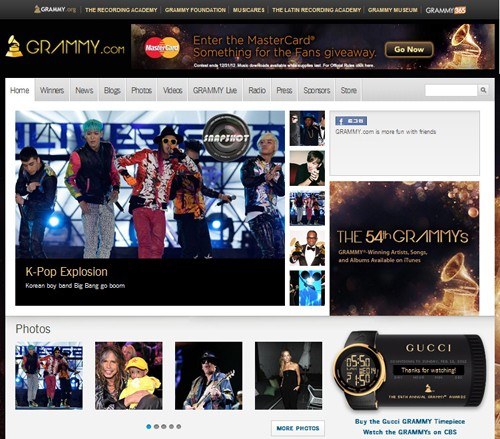 BIGBANG Grammy.com BIGBANG Grammy.com