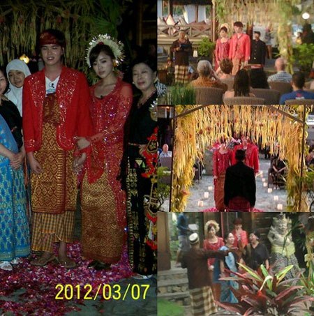恩靜李章宇的印尼婚禮 恩靜李章宇的印尼婚禮