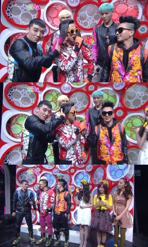 BIGBANG 人氣歌謠訪問