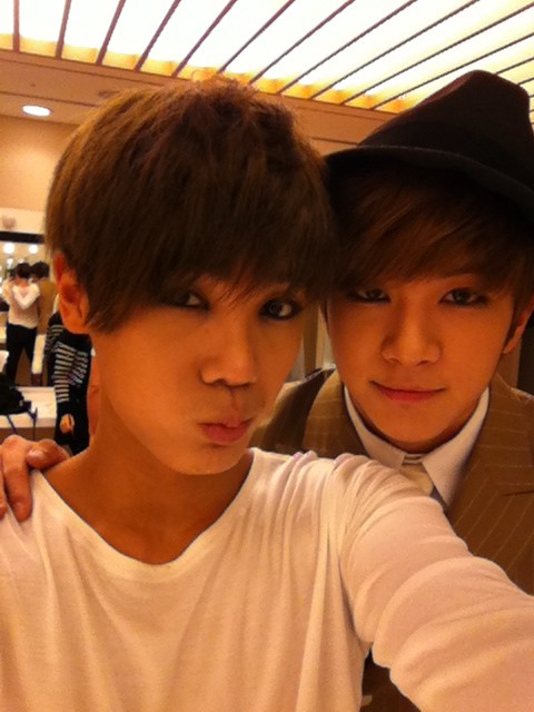 MBLAQ-Mir&天動 自拍照