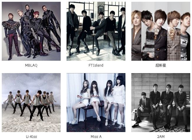 M! Countdown 日本出演名單
