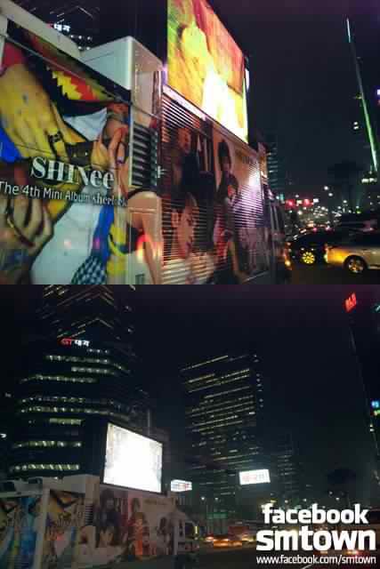 SHINee 宣傳車
