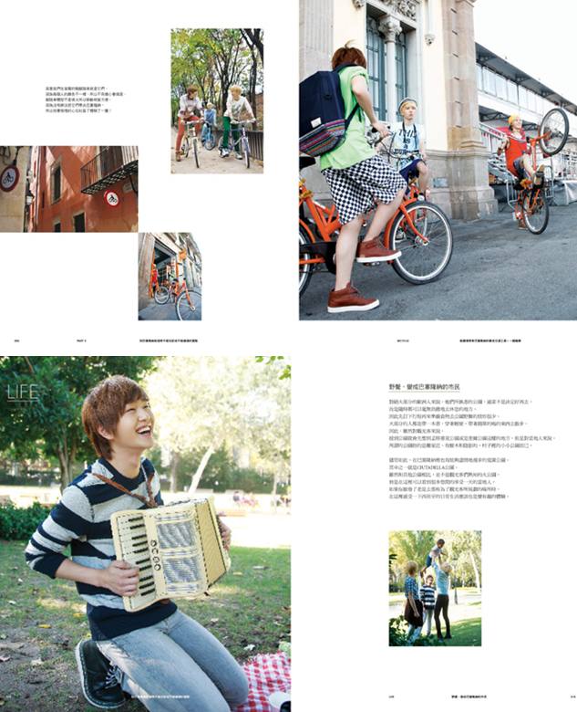 SHINee 巴塞隆纳写真游记:太阳之子 (内页) SHINee 巴塞隆纳写真游记:太阳之子 (内页)