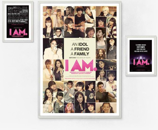 SMTown 電影 I.AM 海報