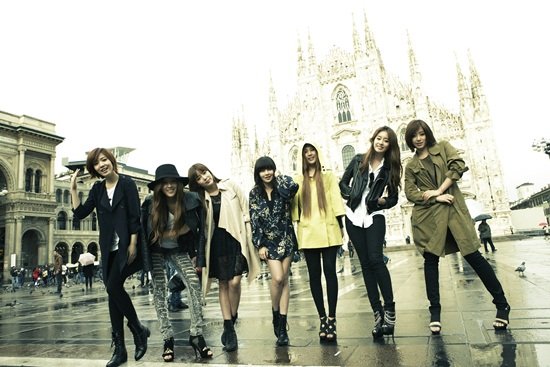 T-ara 的義大利米蘭畫報