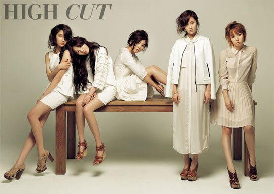 4Minute "High Cut" 畫報