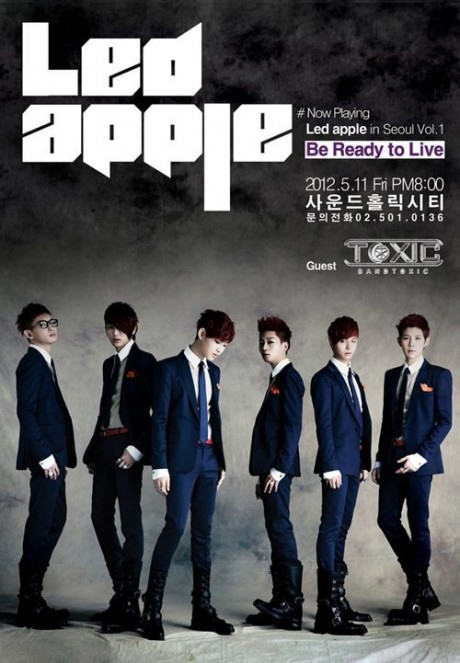Ledapple 演唱會海報