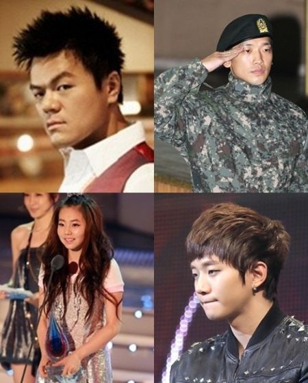 JYP 的單眼皮 Line